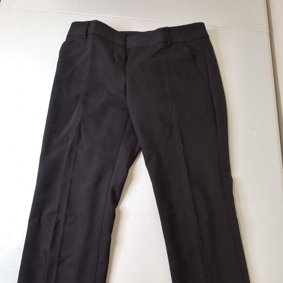 Express Columnist Ankle Low Rise Size 00 Short Black Stretch Pants - Picture 2 of 6